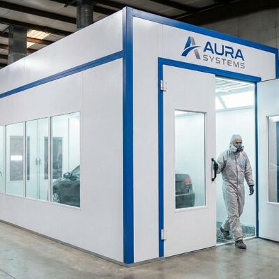 AURA SYSTEMS High-Performance Automotive Paint Booth Coating Solutions
