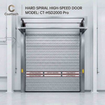 Industrial High-Speed Spiral Doors for Efficient Facility Access Paint Booth|Coattech
