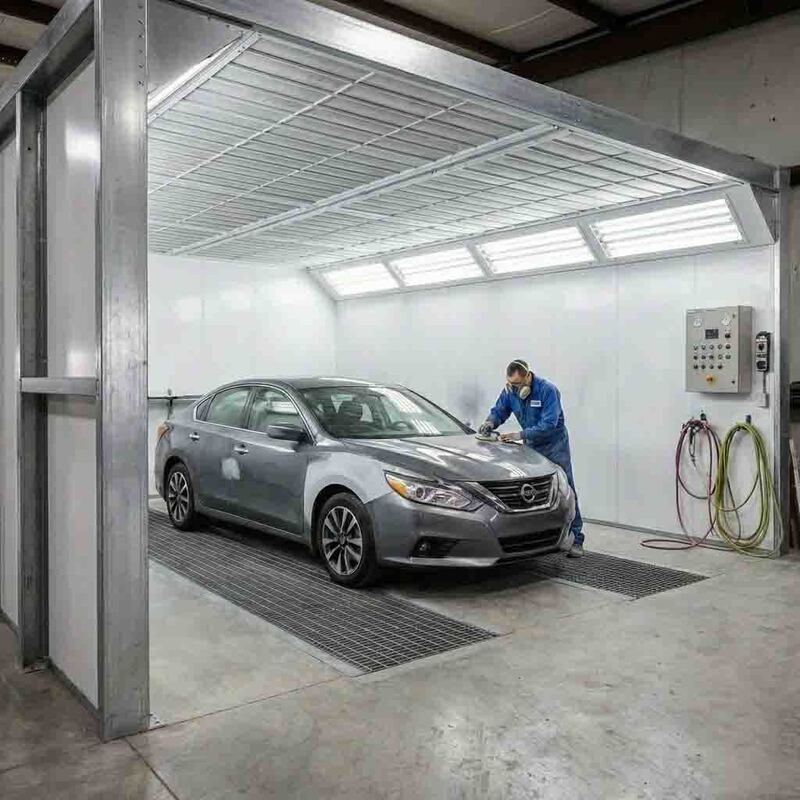 Automotive Prep Station | High-Efficiency Sanding & Priming