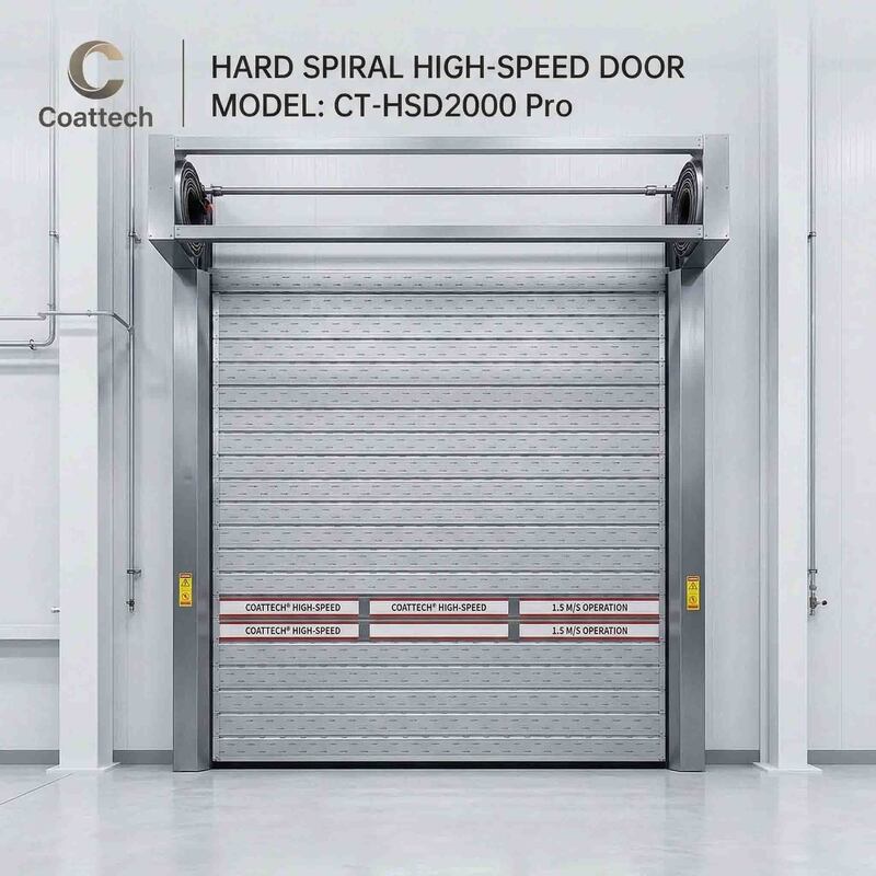 Industrial High-Speed Spiral Doors for Efficient Facility Access Paint Booth|Coattech