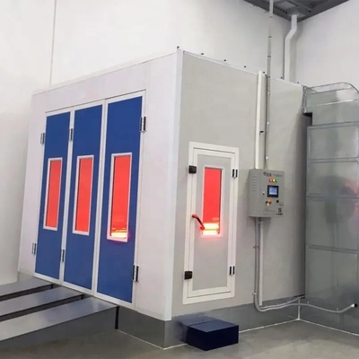30kW tahan lama Mobil Komersial Cat Booth Cat Putih Booth Lapisan Pemanasan Listrik