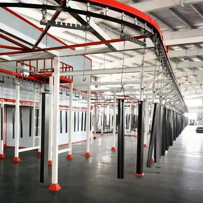 Precision Coating Powder Coating Conveyor Powder Coating Paint Lines Sistem