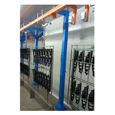 Perlindungan yang sempurna Spesialisasi Overhead Conveyor Powder Coating Conveyor Untuk Produk yang rumit