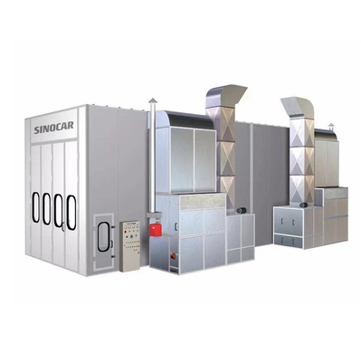 Sistem Pemanasan Warna Opsional Container Spray Booth Booth Cat Custom Industri