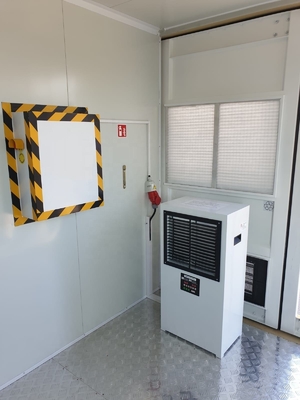 Fleksibel Kontainer Mobile Spray Booth untuk pemeliharaan kendaraan