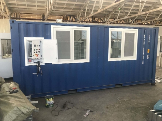 Mudah Untuk Mengumpulkan Mobile Container Spray Booth Nyaman Standar Spray Booth Untuk Perbaikan Otomotif