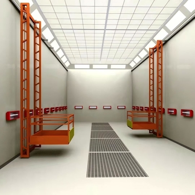 Lift Paint Booth Man Berkinerja Tinggi untuk Mewarnai dan Membakar dalam Satu Sistem