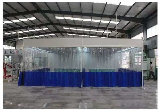 PLC Touch Screen Control Advanced Paint Prep Station dengan Sistem Filtrasi Ganda