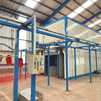 2026 Jalur Pengecatan Konveyor Gantung Otomatis Jalur Pelapisan Serbuk untuk Barang Ringan