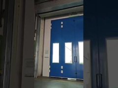 Sistem Pemanasan Warna Opsional Container Spray Booth Booth Cat Custom Industri