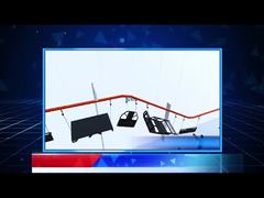 Aksesori otomotif ruang pengering suhu tinggi penyembuhan poliuretan tungku pemanas industri