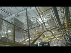 High Performance Floor Rail Coating Line Untuk Berbagai Produk