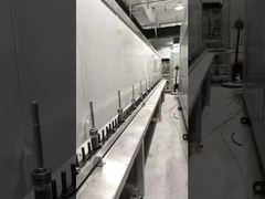 Rantai konveyor berkapasitas besar untuk lini produksi pelapisan industri dengan pelapisan rol