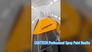 Bilik Cat Semprot Profesional COATTECH | Penyembuhan Inframerah Tingkat Lanjut & Bersertifikat CE
