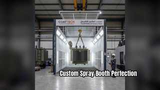 Bilik Semprot Kustom CoatTech untuk Transformer