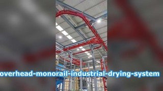 Monorel Overhead Tugas Berat & Sistem Pengeringan Industri