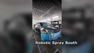 Tempat Pengecatan Otomatis Industri Efisiensi Tinggi CoatTech dengan Sistem Penyemprotan Robot Berbasis AI