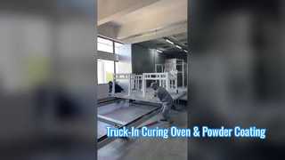 Oven Pengawetan Truk & Jalur Pelapis Serbuk